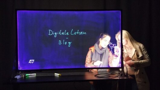 Zwei Digitale Lotsen und das Learning Glass