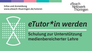 Flyer: eTutor*in werden